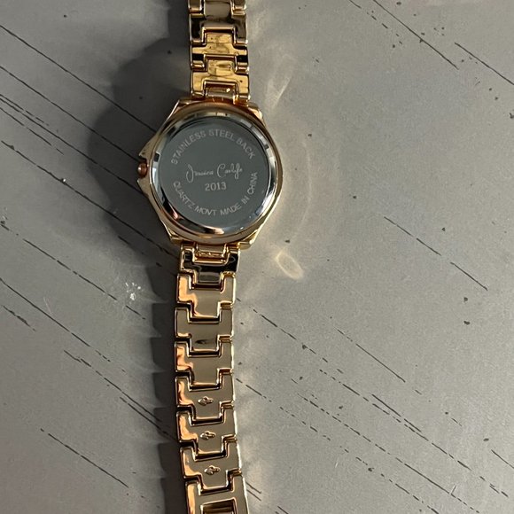 Jessica Carlyle rose gold color plated watch and bangle set - Picture 6 of 7